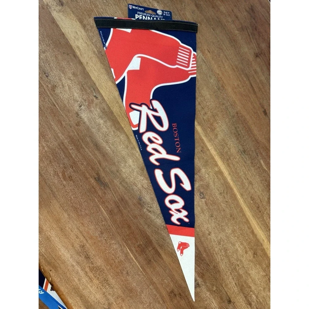BOSTON RED SOX‎ ROLL UP FELT PREMIUM PENNANT 12